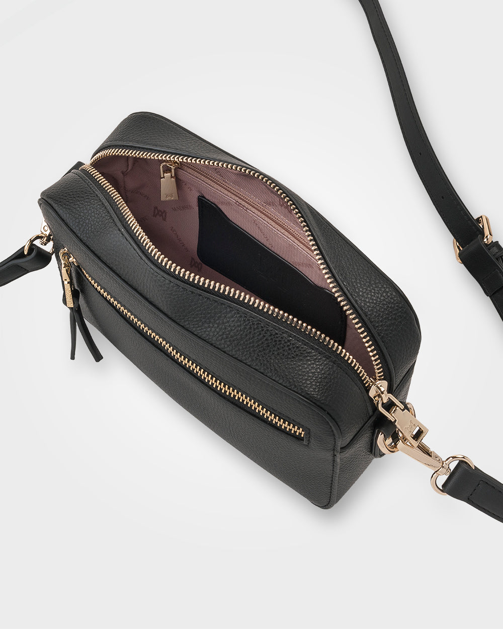 Nina Zip Front Cameral Crossbody Bag-Handbags-PEROZ Accessories