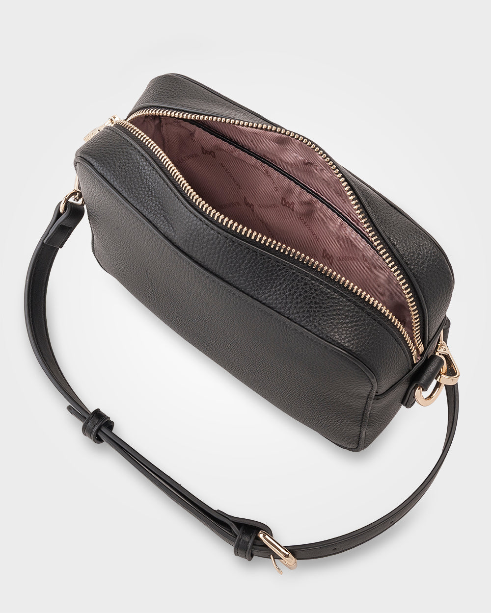 Nina Zip Front Cameral Crossbody Bag-Handbags-PEROZ Accessories