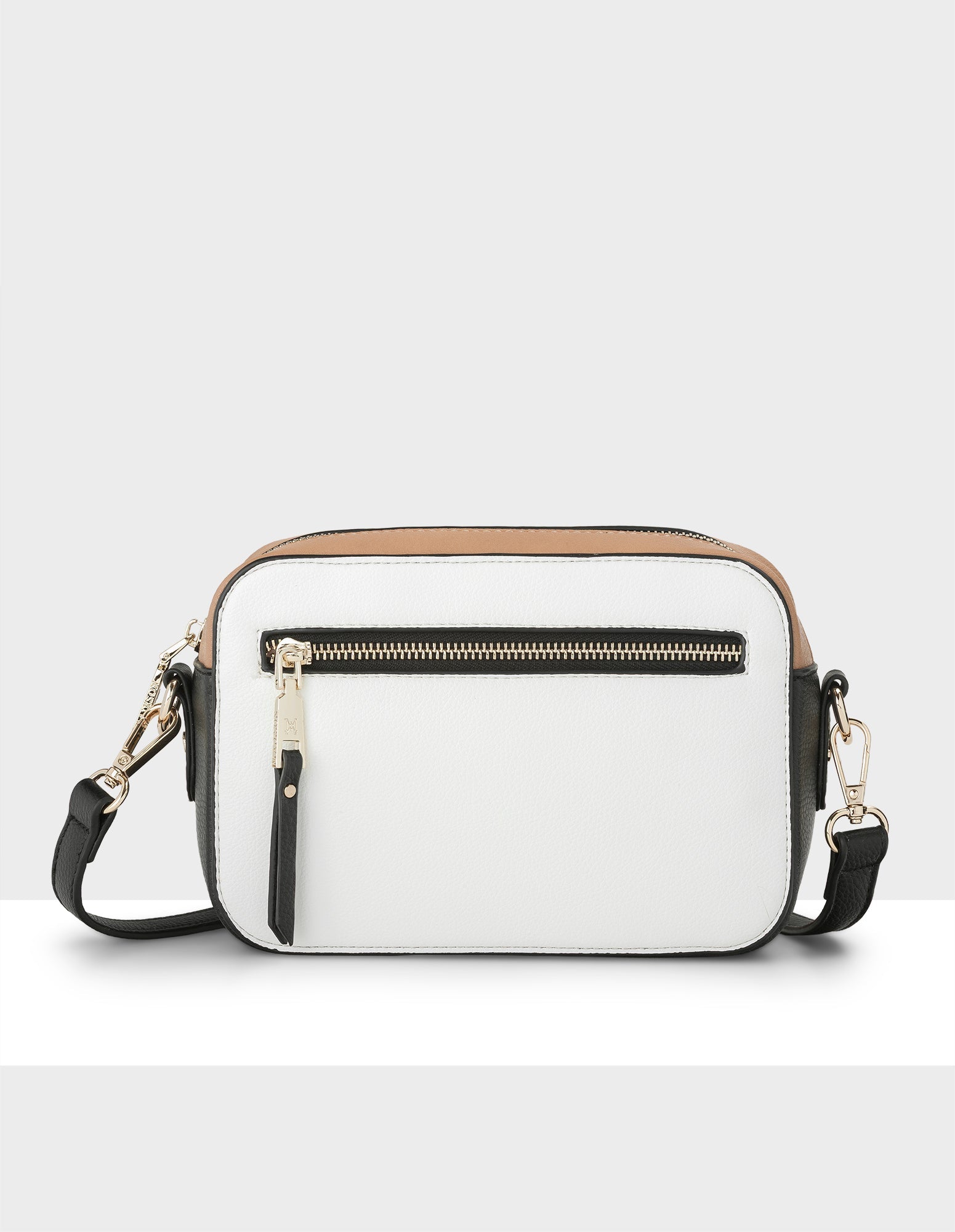 Nina Zip Front Cameral Crossbody Bag-Handbags-PEROZ Accessories