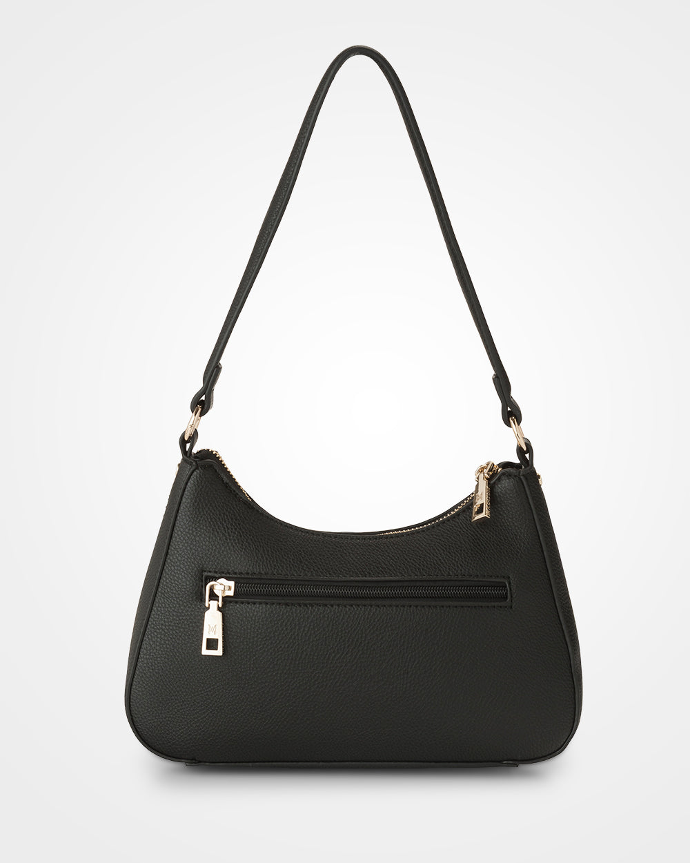 Jo Convertible Small Hobo Shoulder Bag With Monogram Crossbody Strap-Handbags-PEROZ Accessories