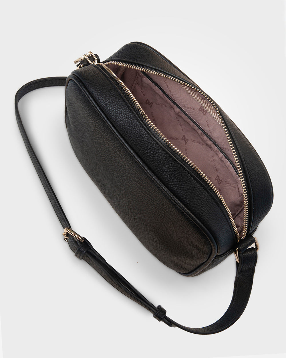 Roxanne Small Camera Crossbody Bag With Front Zip Pocket-Handbags-PEROZ Accessories