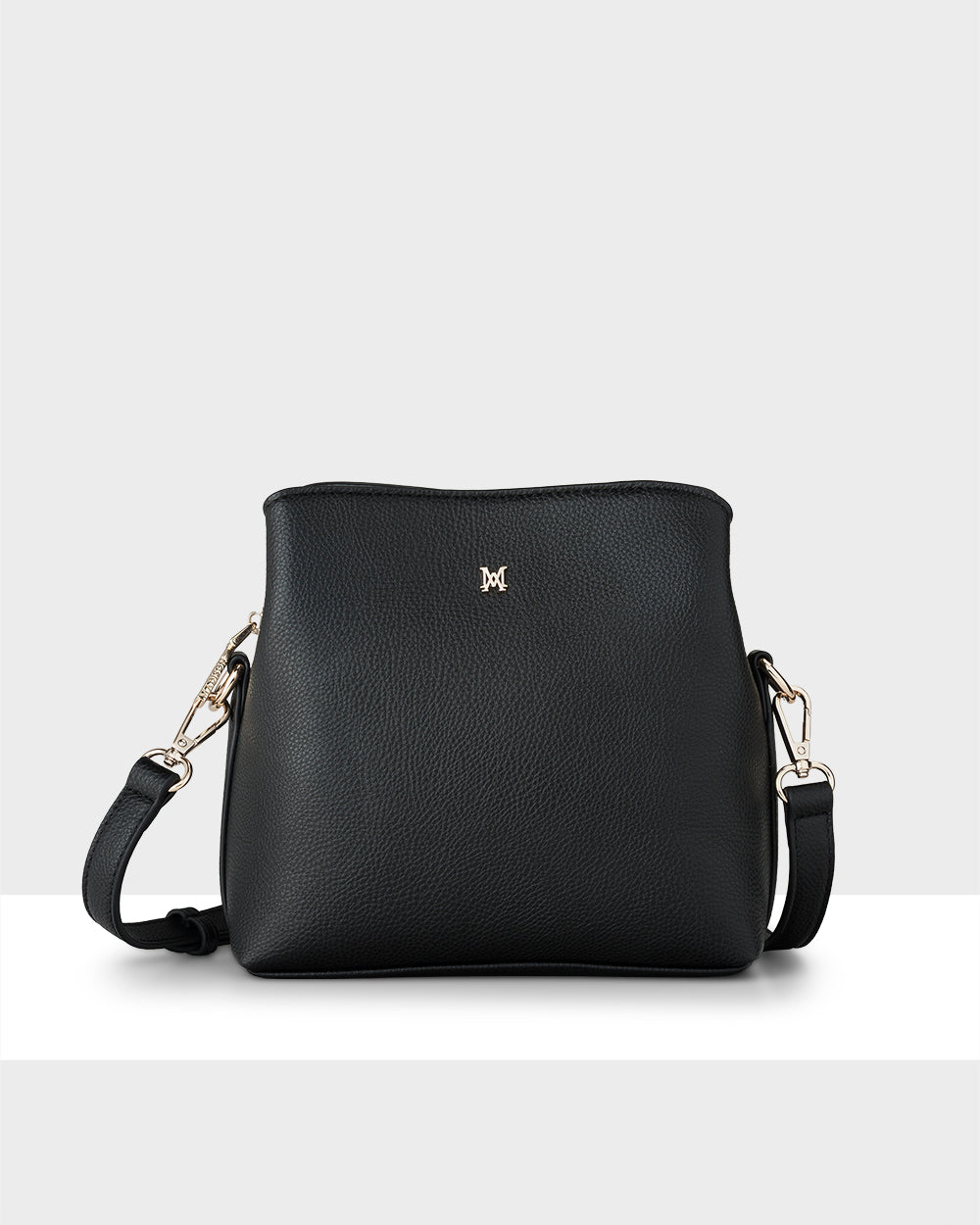 Danni Small 3 Compartment Bucket Crossbody Bag-Handbags-PEROZ Accessories