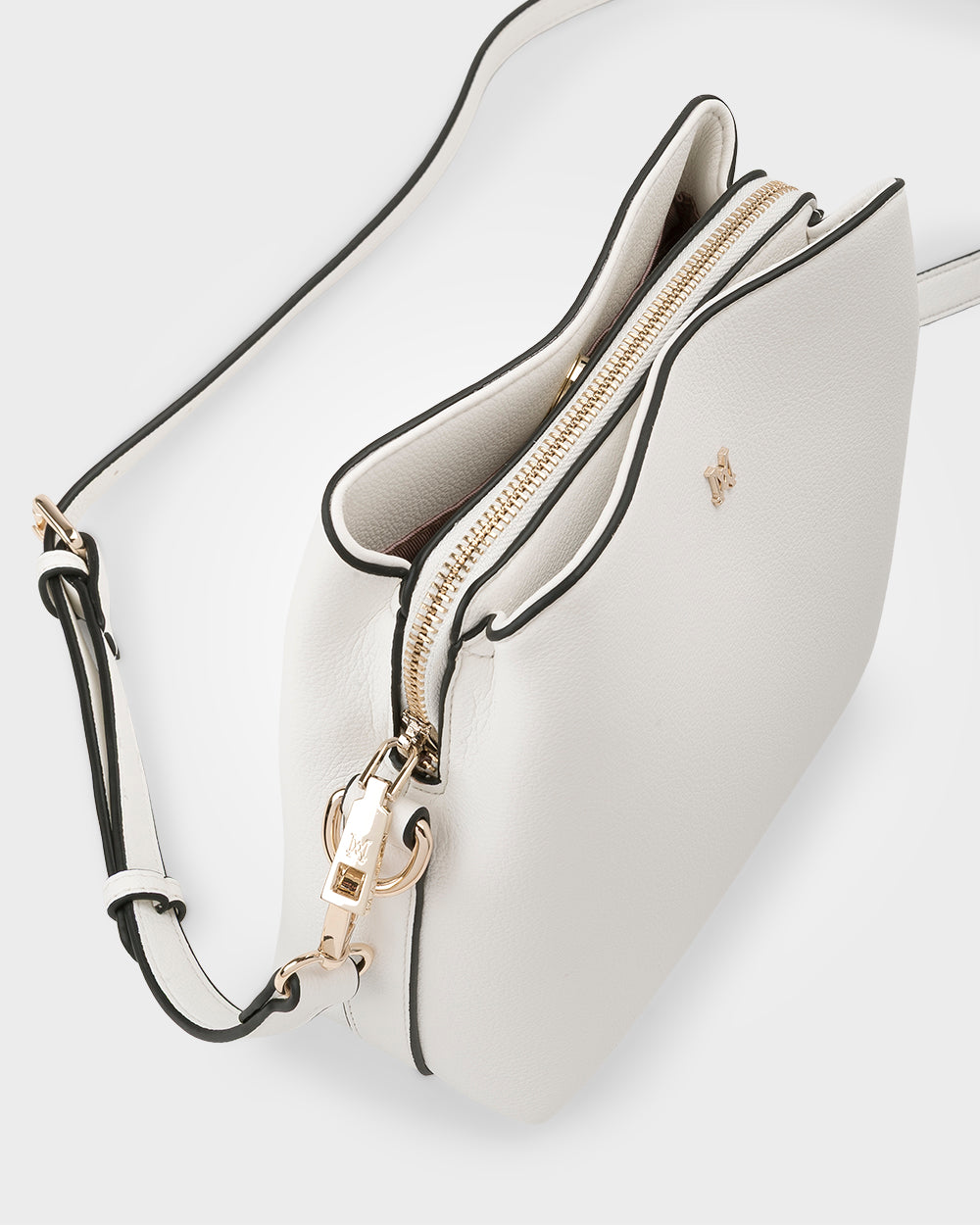 Danni Small 3 Compartment Bucket Crossbody Bag-Handbags-PEROZ Accessories