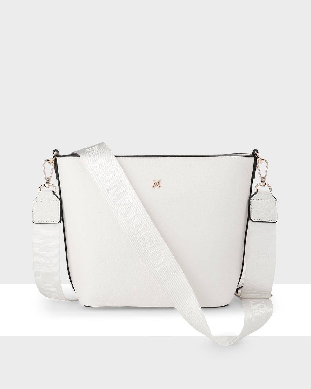 Remi Zip Top Bucket Crossbody Bag-Handbags-PEROZ Accessories
