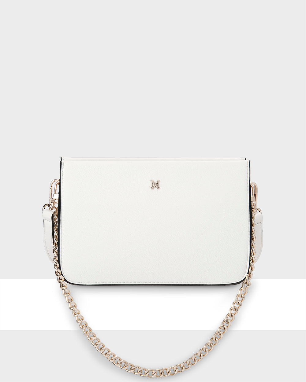 Lucinda Zip Top Convertible Chain & Crossbody Bag-Handbags-PEROZ Accessories