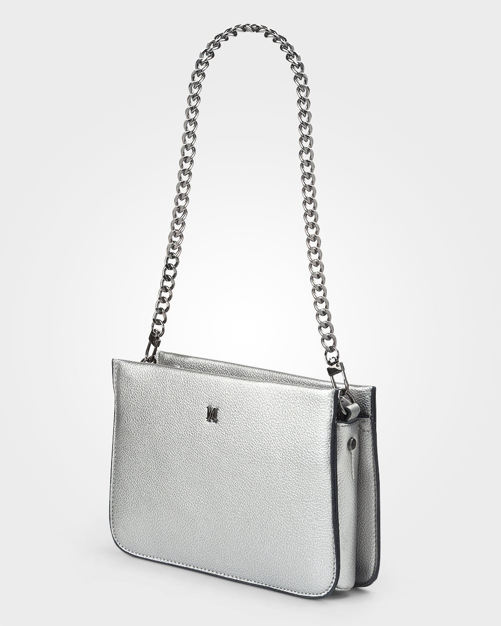 Lucinda Zip Top Convertible Chain & Crossbody Bag-Handbags-PEROZ Accessories