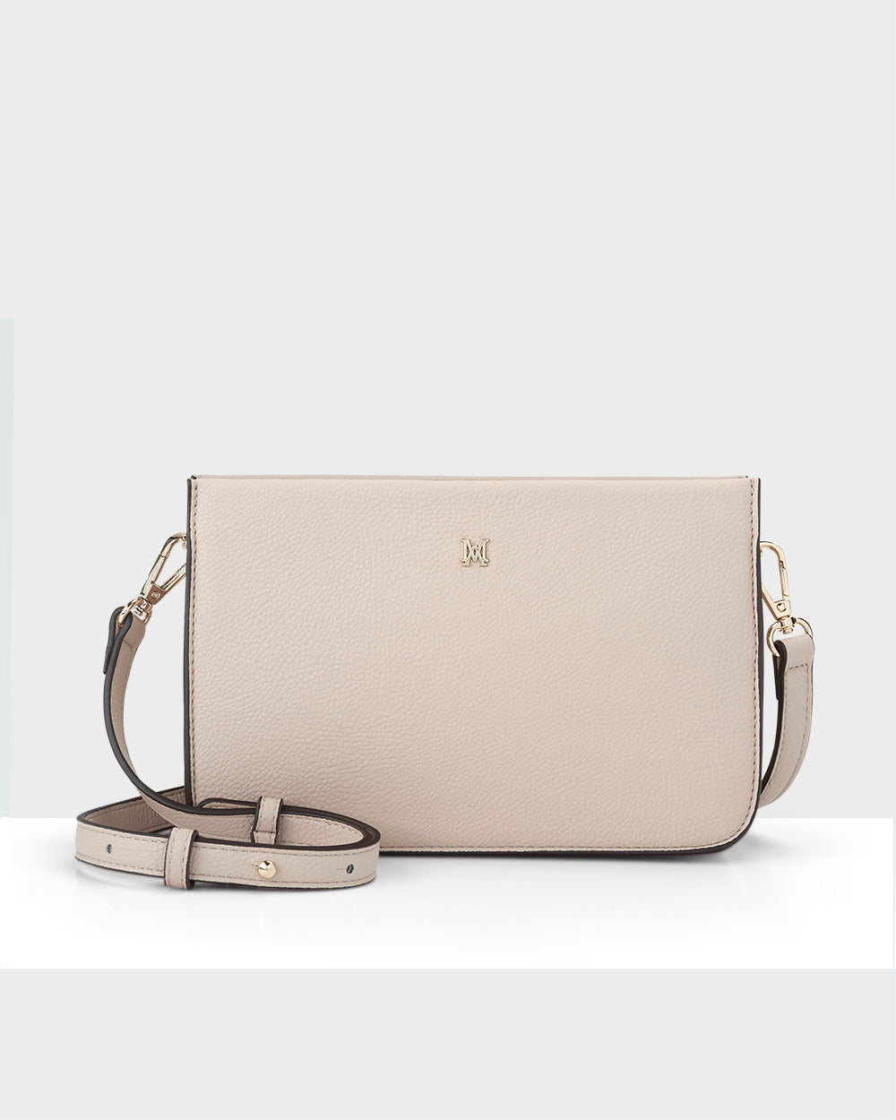 Lucinda Zip Top 3 Compartment Crossbody Bag-Handbags-PEROZ Accessories