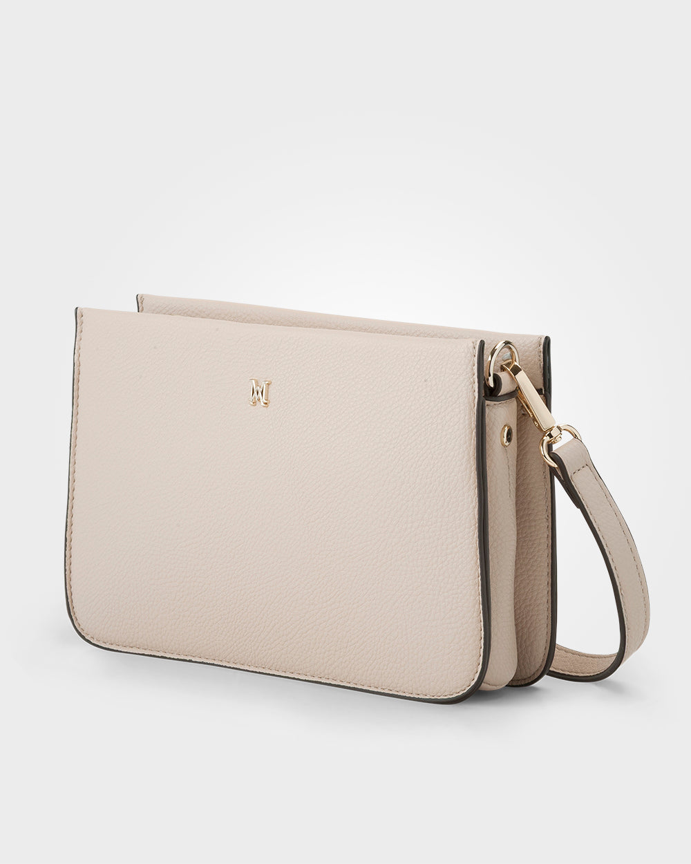 Lucinda Zip Top 3 Compartment Crossbody Bag-Handbags-PEROZ Accessories