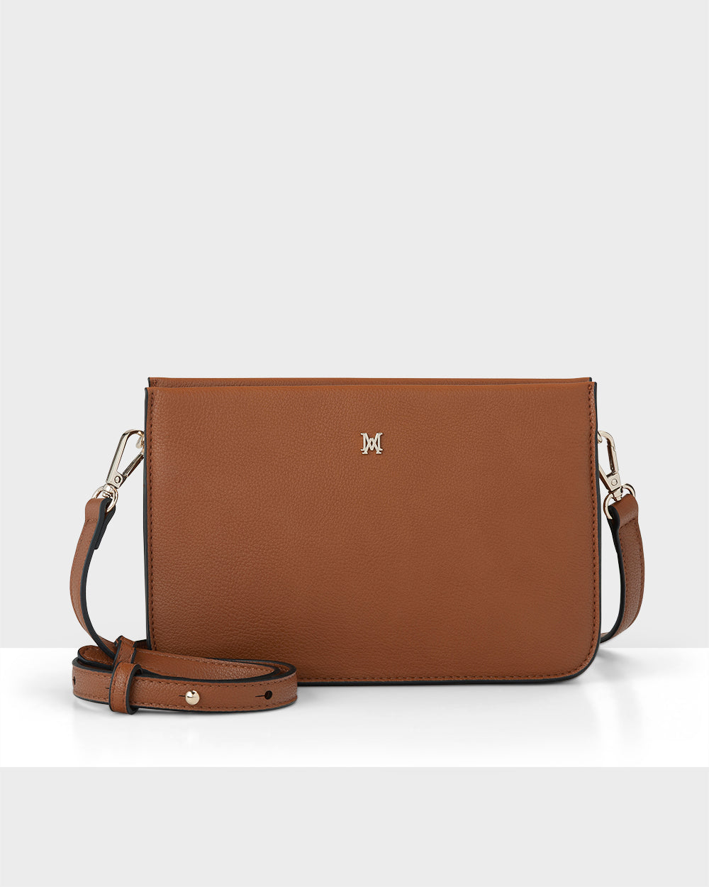 Lucinda Zip Top 3 Compartment Crossbody Bag-Handbags-PEROZ Accessories