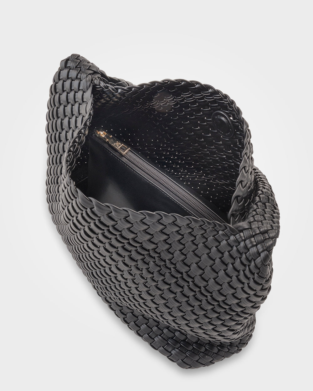 Lydia Weave Large Hobo-Handbags-PEROZ Accessories