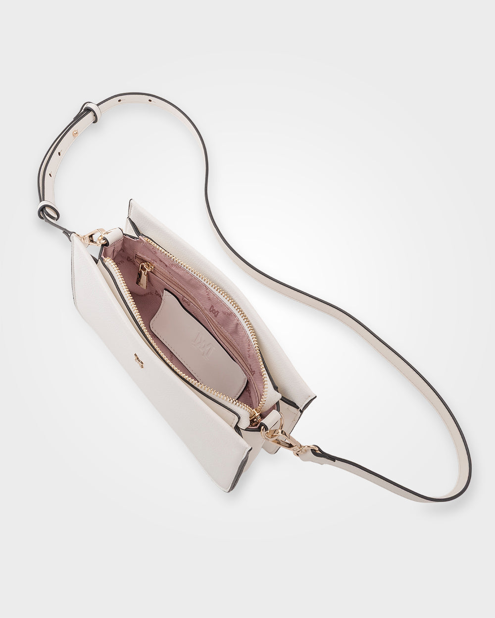 Lucinda Zip Top Convertible Chain & Crossbody Bag-Handbags-PEROZ Accessories