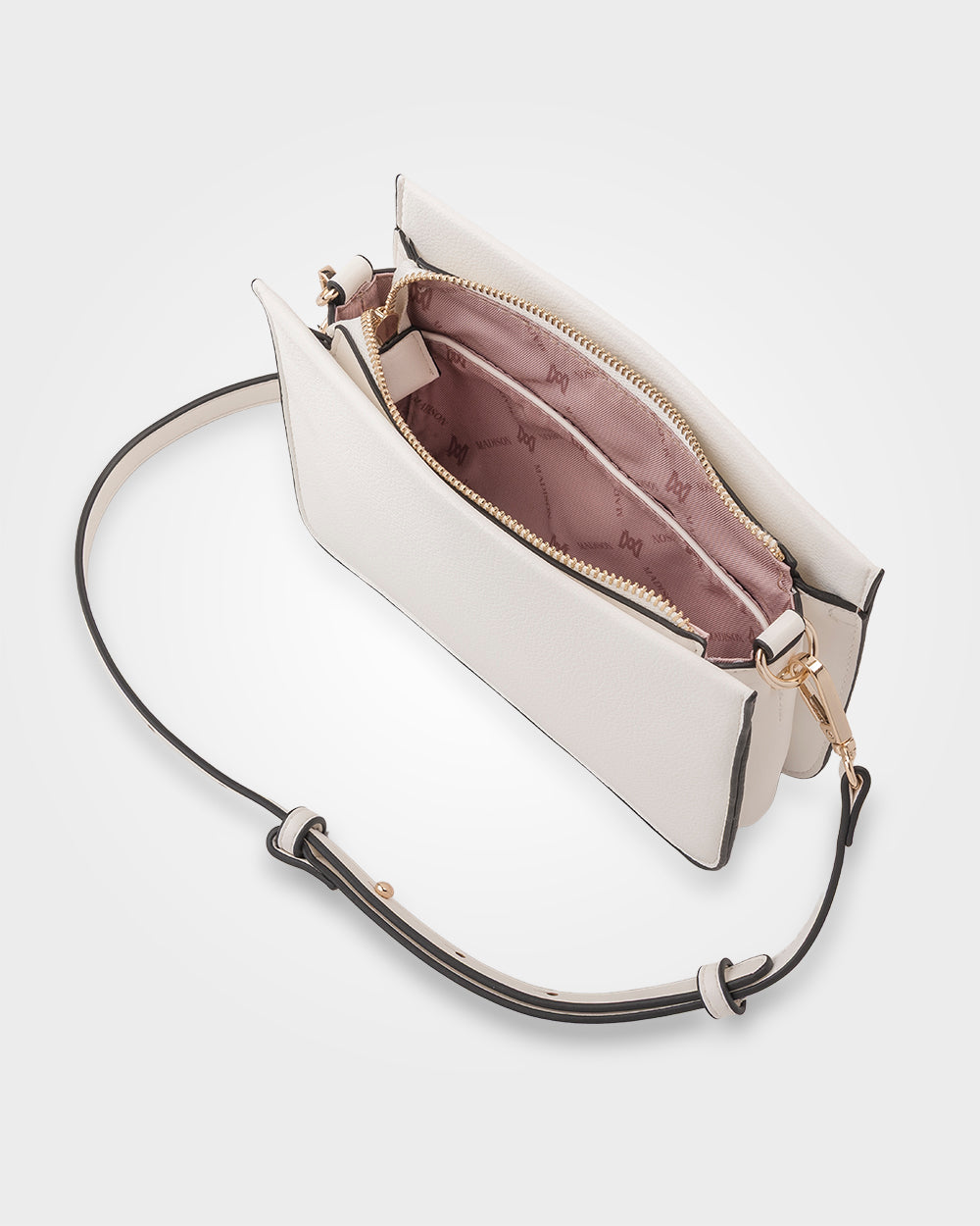 Lucinda Zip Top Convertible Chain & Crossbody Bag-Handbags-PEROZ Accessories