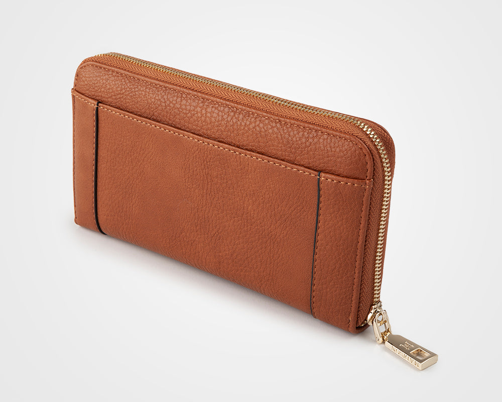 Abigail Zip Around Open Style Clutch Wallet-Wallets-PEROZ Accessories