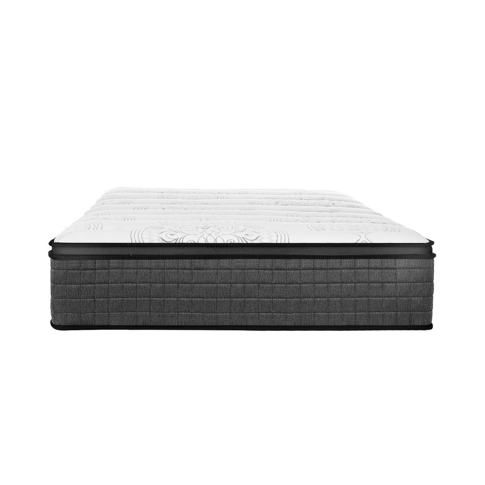 BEDRA BEDDING Latex Foam Mattress Queen Bed 9 Zone Pocket Spring 34cm Thickness-Mattresses-PEROZ Accessories