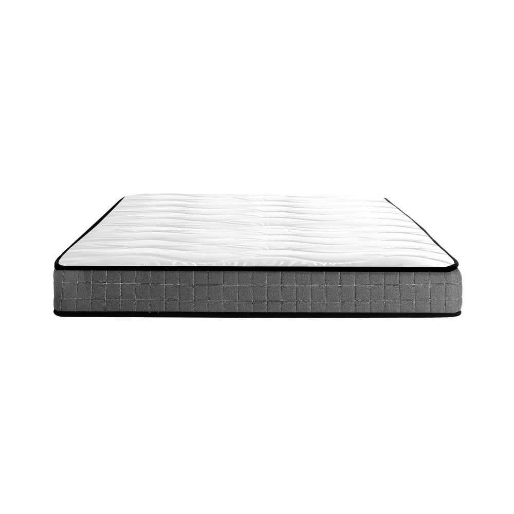 Bedra Double Mattress Tight Top Bonnell Spring Bed Foam Medium Firm 13CM-Mattresses-PEROZ Accessories