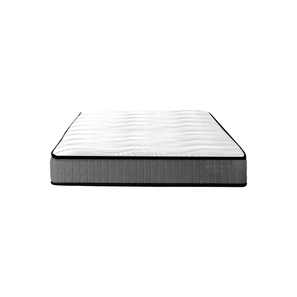 Bedra Single Mattress Tight Top Bed Bonnell Spring Foam 13CM Medium Firm-Mattresses-PEROZ Accessories