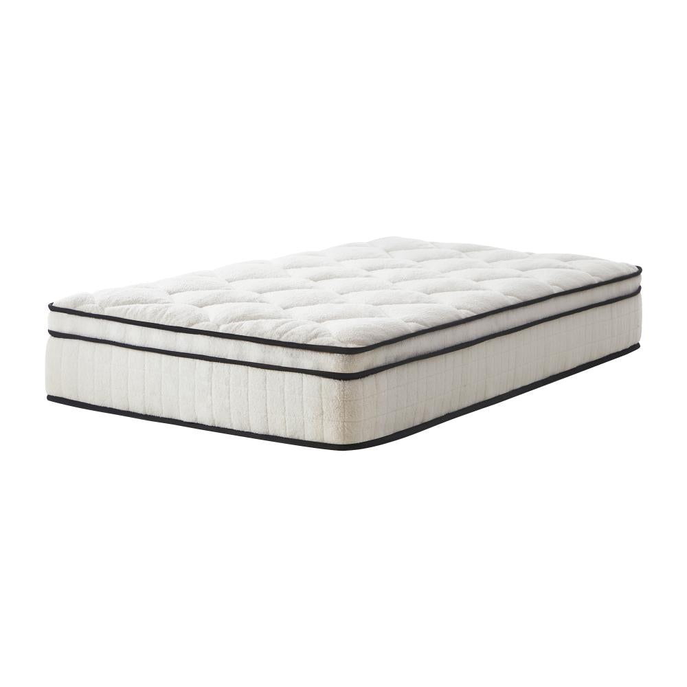 Bedra Boucle King Single Mattress Memory Foam Pocket Spring Euro Top-Mattresses-PEROZ Accessories