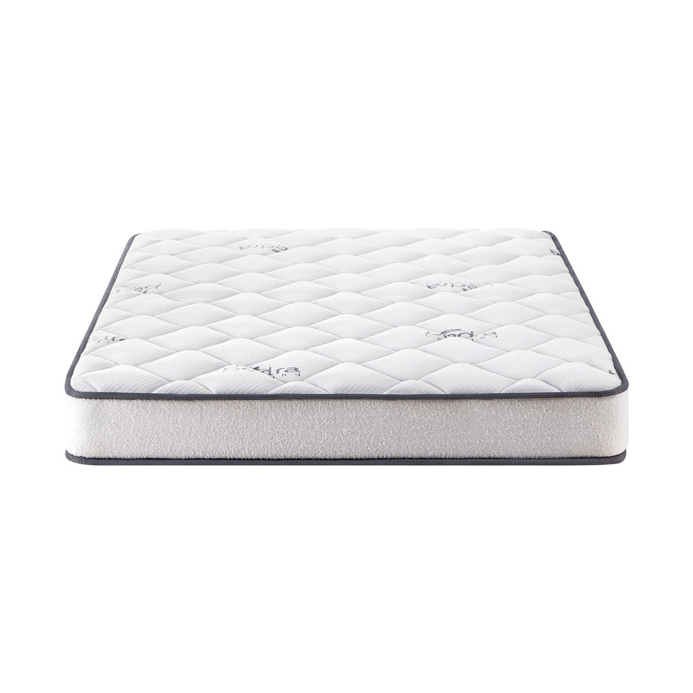 Bedra Double Mattress Boucle Bonnell Spring 16cm-Mattresses-PEROZ Accessories