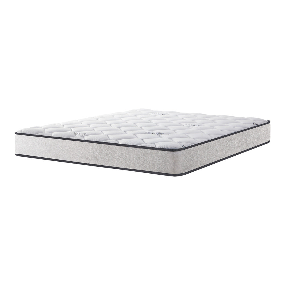 Bedra Double Mattress Boucle Bonnell Spring 16cm-Mattresses-PEROZ Accessories