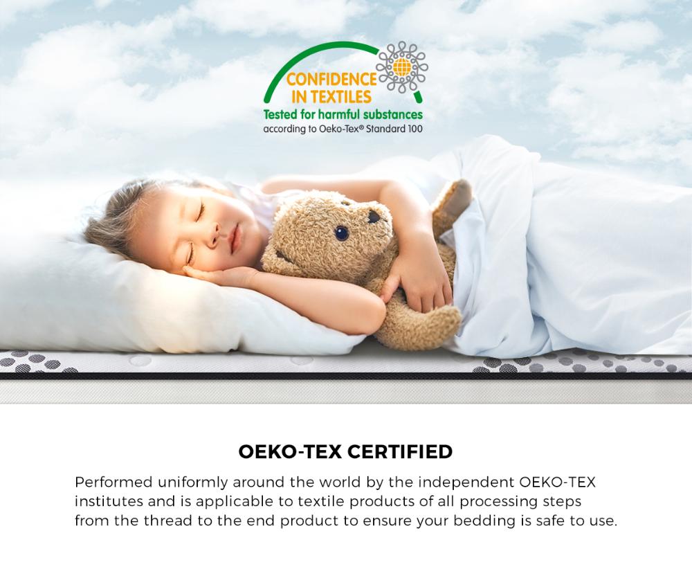 Bedra King Mattress Cool Gel Foam Euro Top Pocket Spring 22cm-Mattresses-PEROZ Accessories