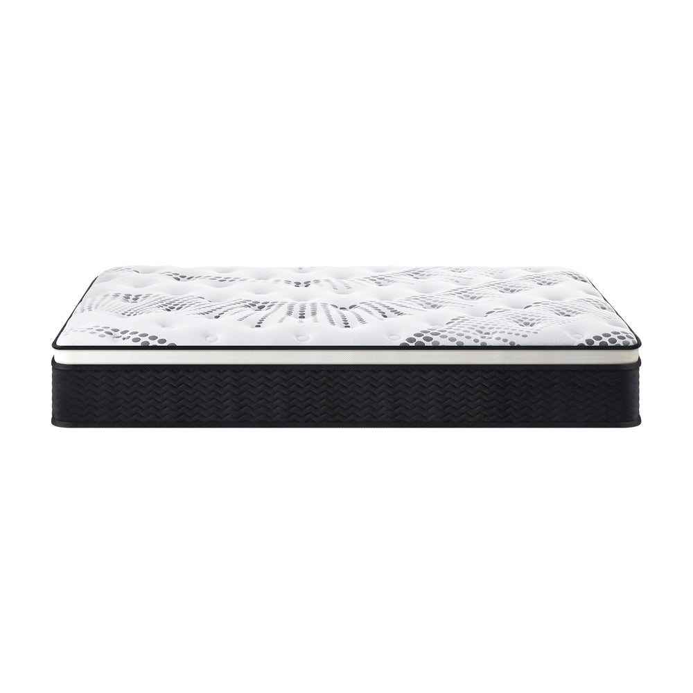 Bedra King Single Mattress Cool Gel Foam Euro Top Pocket Spring 22cm-Mattresses-PEROZ Accessories
