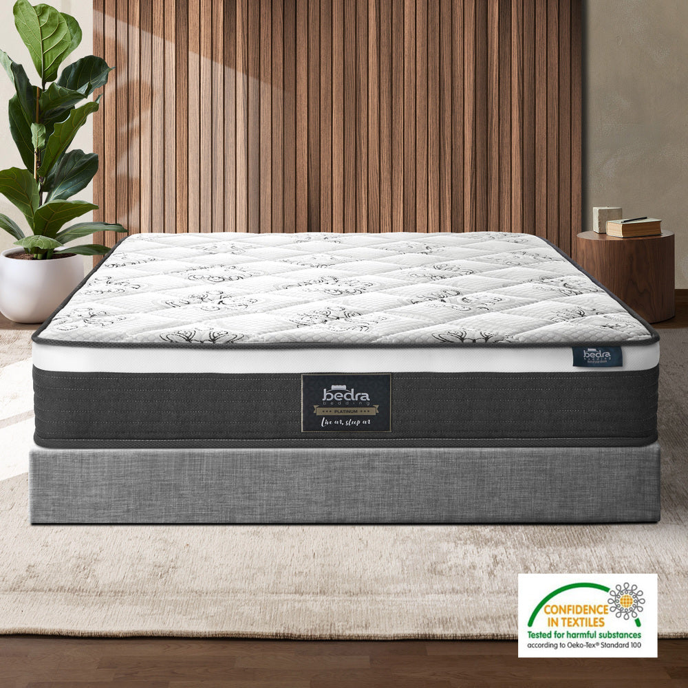 Bedra Double Mattress Luxury Foam Pocket Spring 30cm-Mattresses-PEROZ Accessories