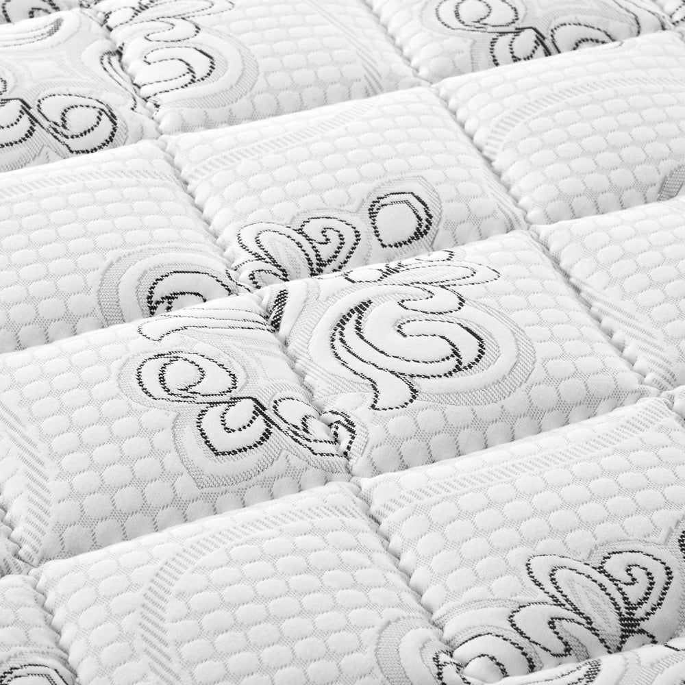 Bedra Double Mattress Luxury Foam Pocket Spring 30cm-Mattresses-PEROZ Accessories