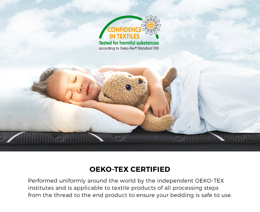 Bedra Queen Mattress Tight Top Cool Gel Foam Pocket Spring 22cm-Mattresses-PEROZ Accessories