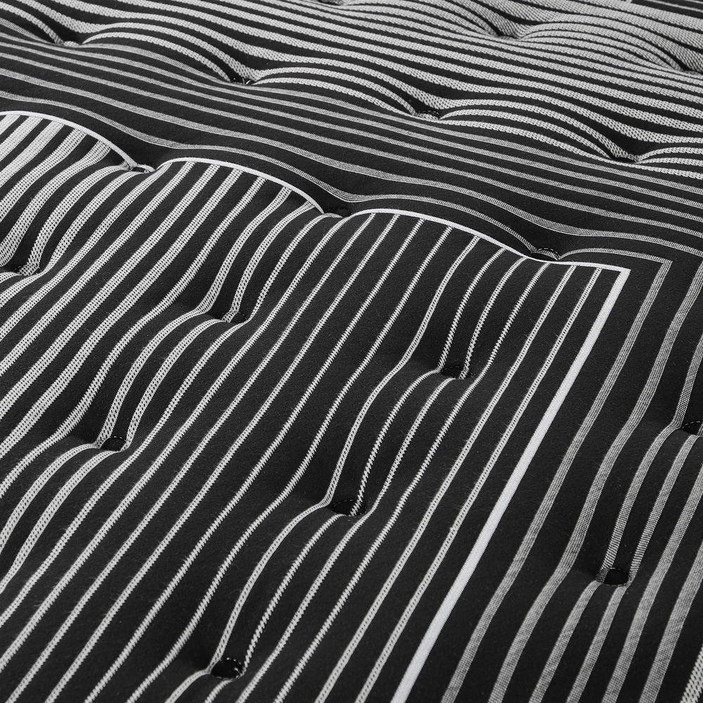 Bedra Double Mattress 9 Zone Pocket Spring Foam Bamboo Euro Top 35cm-Mattress-PEROZ Accessories