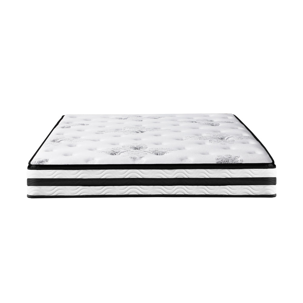 Bedra King Mattress Breathable Bonnell Spring Foam 22cm-Mattress-PEROZ Accessories