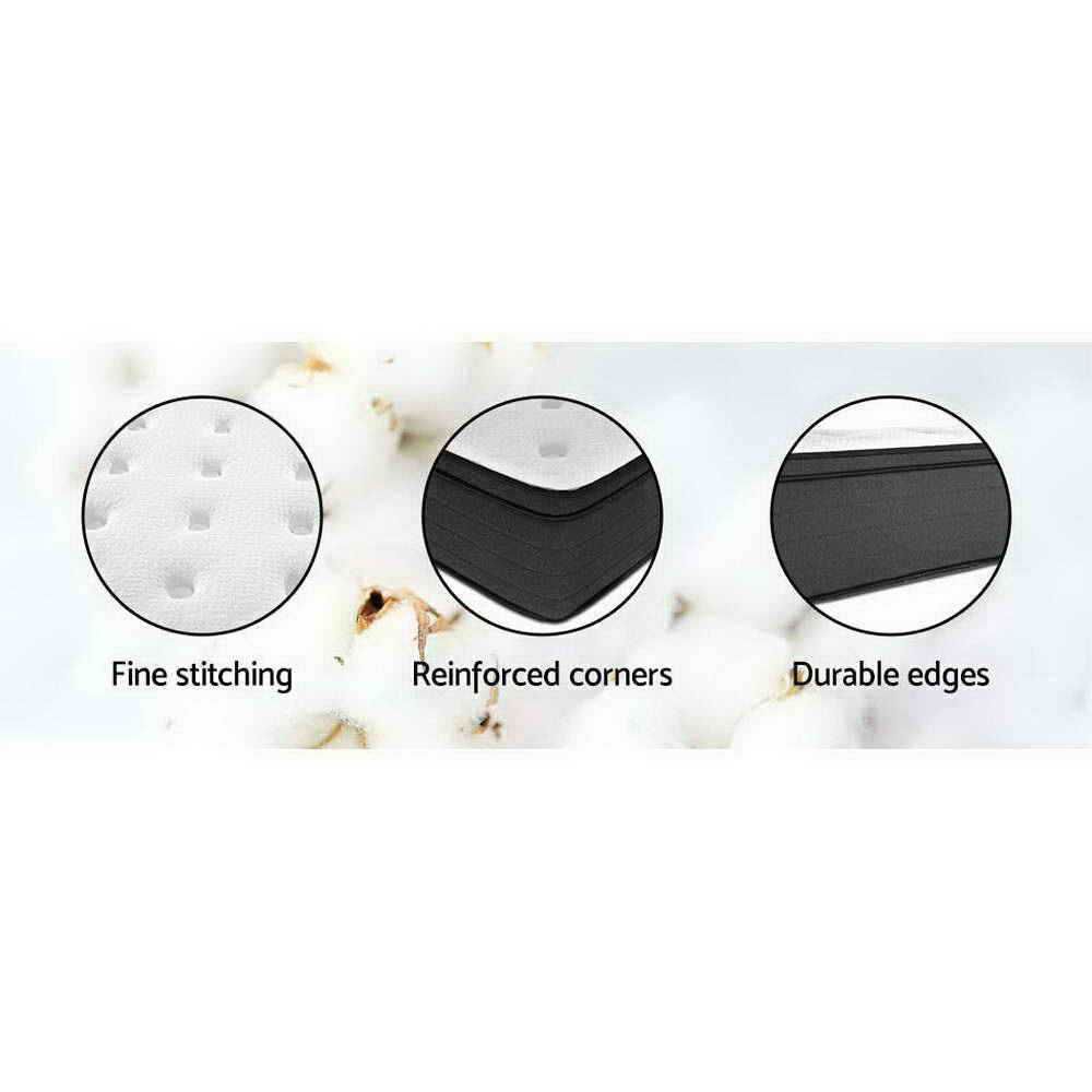 Giselle Bedding 34cm Mattress Euro Top King-Mattresses-PEROZ Accessories