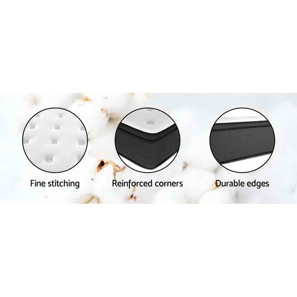 Giselle Bedding 34cm Mattress Euro Top Queen-Mattresses-PEROZ Accessories