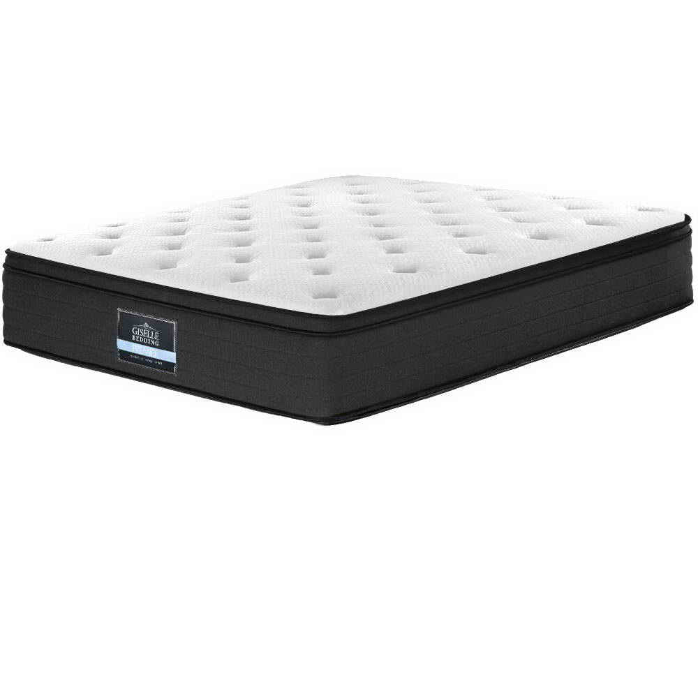 Giselle Bedding 34cm Mattress Euro Top Queen-Mattresses-PEROZ Accessories