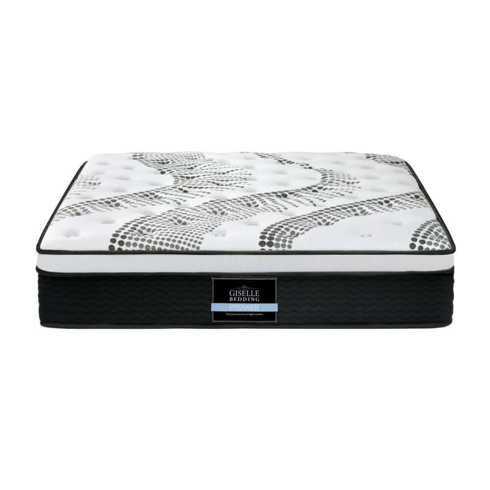 Giselle Bedding 32cm Mattress Euro Top Super King-Furniture > Mattresses > King Size Mattress-PEROZ Accessories
