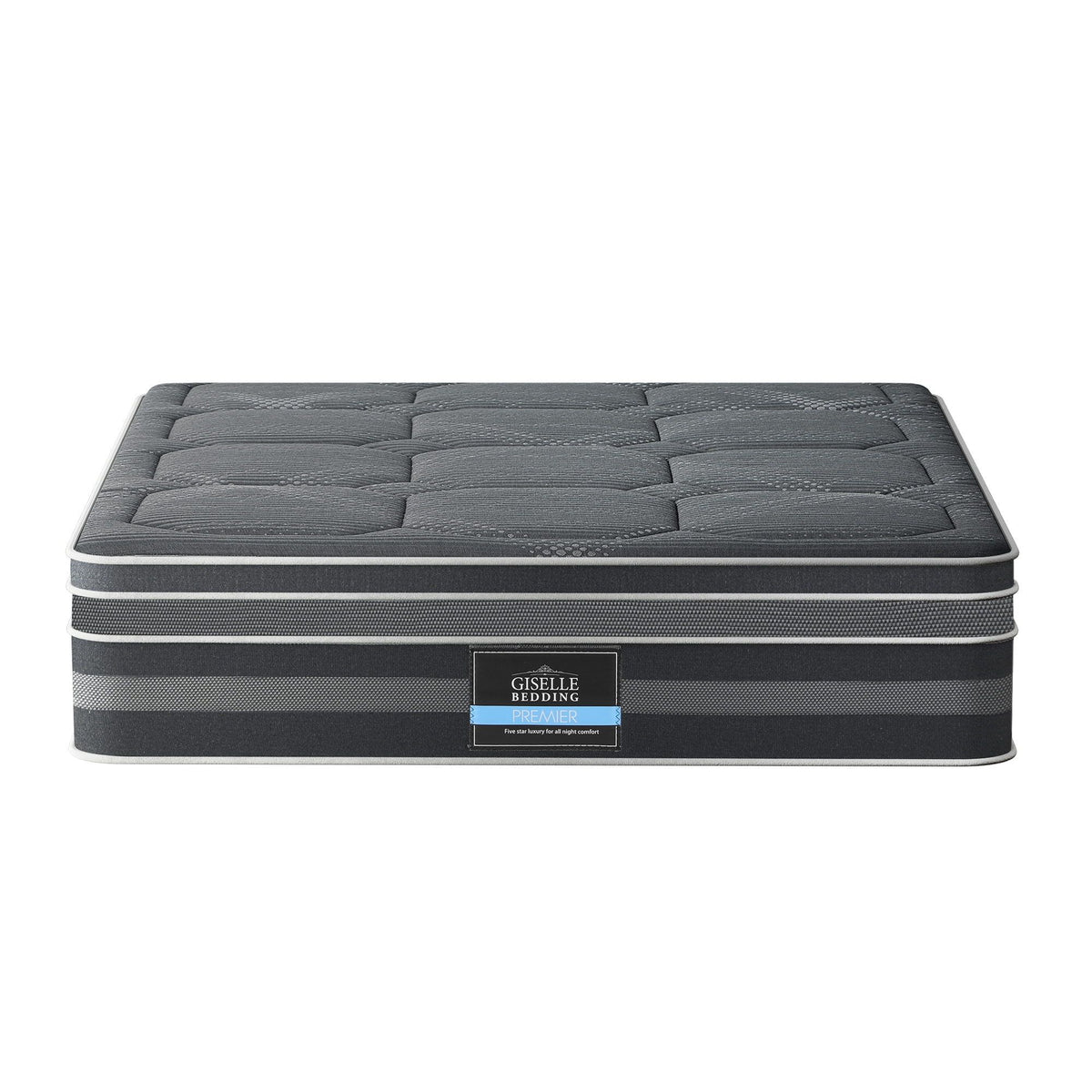 Giselle Mattress 35cm Hybrid Pocket Spring Euro Top Double-Furniture > Mattresses > Double Mattress-PEROZ Accessories