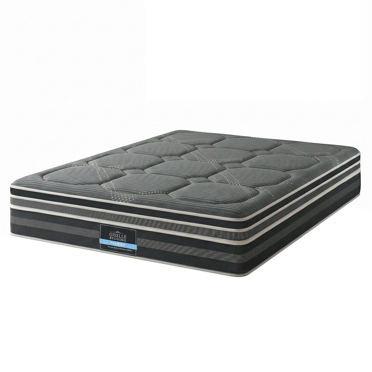 Giselle Mattress 35cm Hybrid Pocket Spring Euro Top Double-Furniture > Mattresses > Double Mattress-PEROZ Accessories