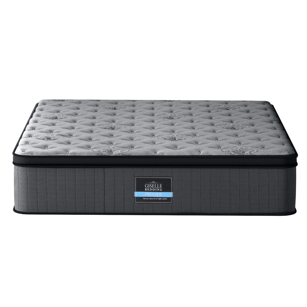 Bed Mattress Giselle 34cm Queen-Furniture > Mattresses > Queen Mattress-PEROZ Accessories