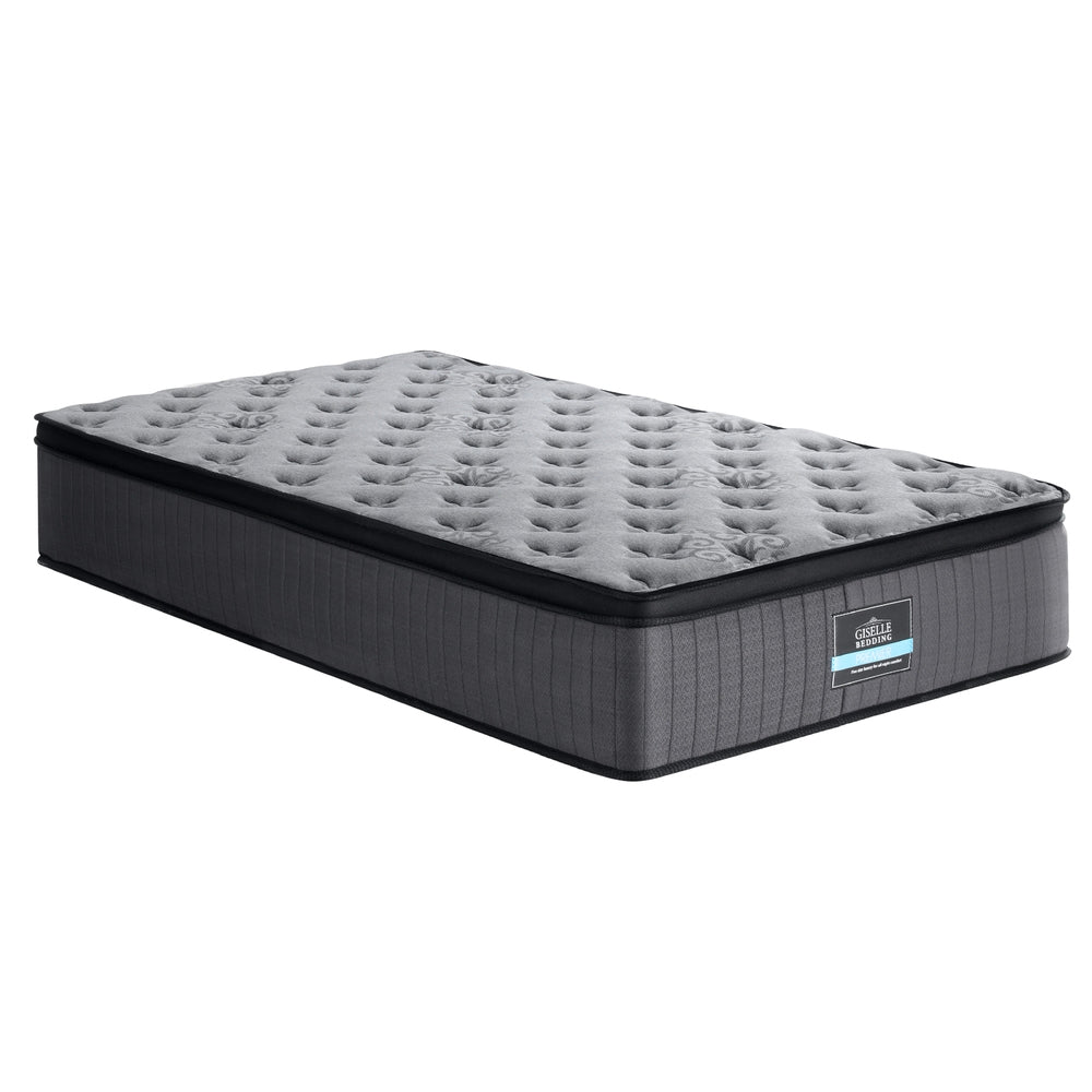 Bed Mattress Giselle 34cm Single-Furniture > Mattresses > Single Mattress-PEROZ Accessories