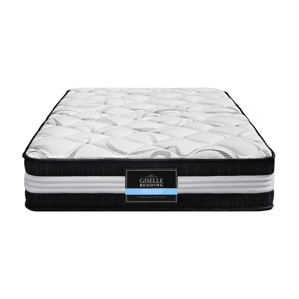 Giselle Bedding 30cm Mattress Medium Firm King Single-Furniture > Mattresses > King Single Mattress-PEROZ Accessories