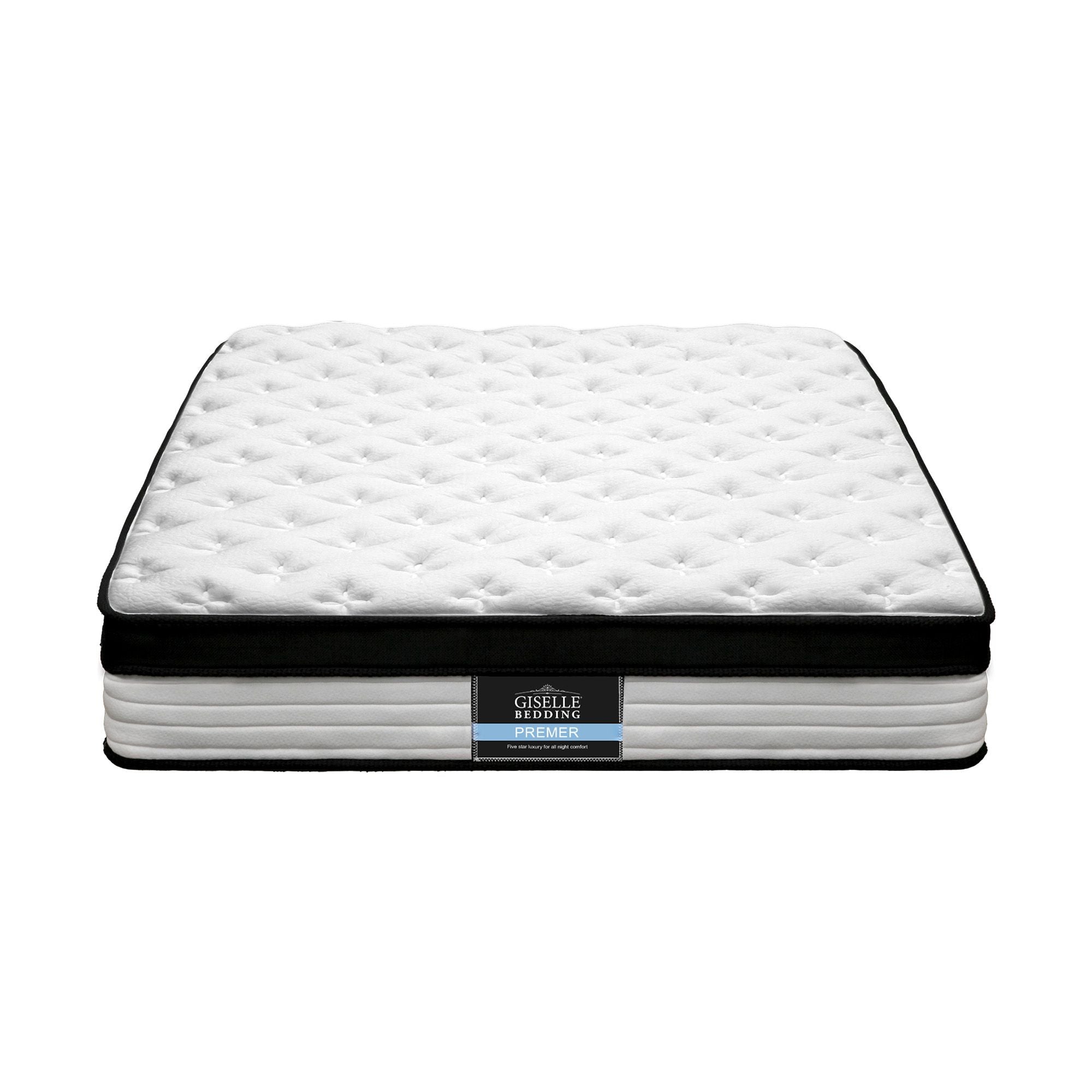 Giselle Bedding 31cm Mattress Euro Top King-Mattresses-PEROZ Accessories