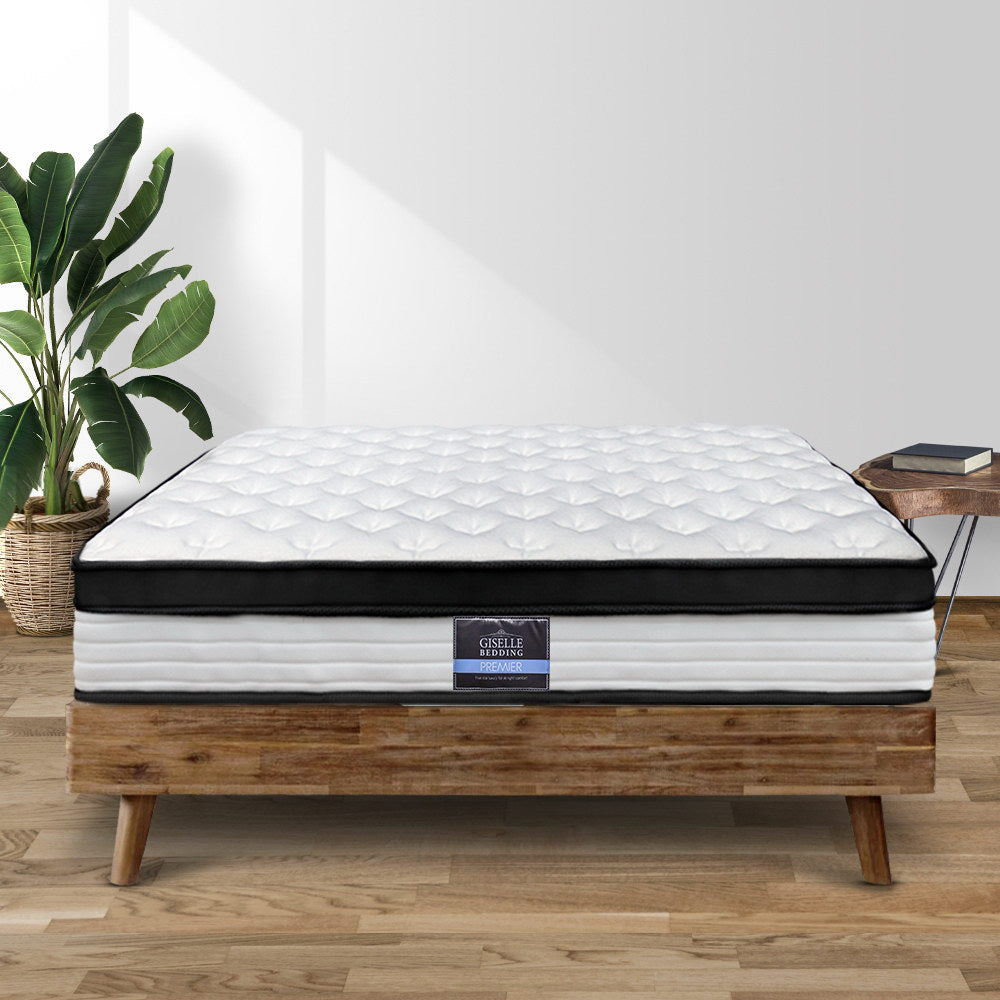 Giselle Bedding 31cm Mattress Euro Top Queen-Mattresses-PEROZ Accessories