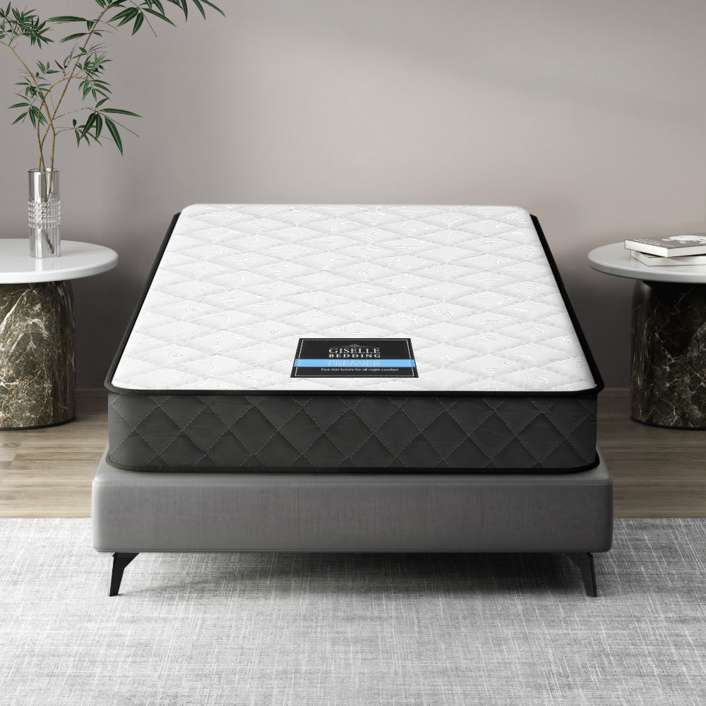 Giselle Bedding 16cm Mattress Tight Top Single-Mattresses-PEROZ Accessories