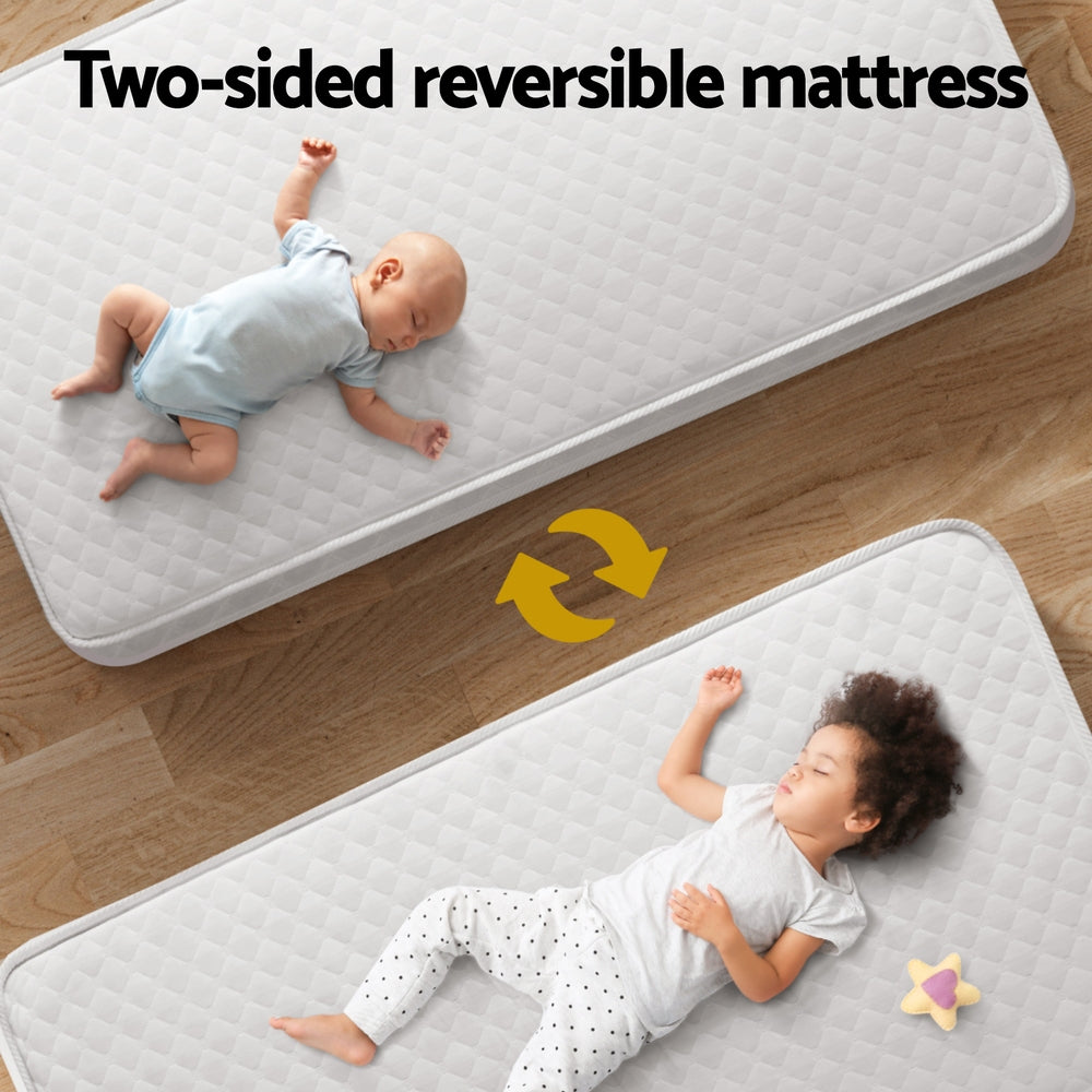 Giselle Baby Cot Mattress Spring Foam-Home & Garden > Bedding > Pillows-PEROZ Accessories