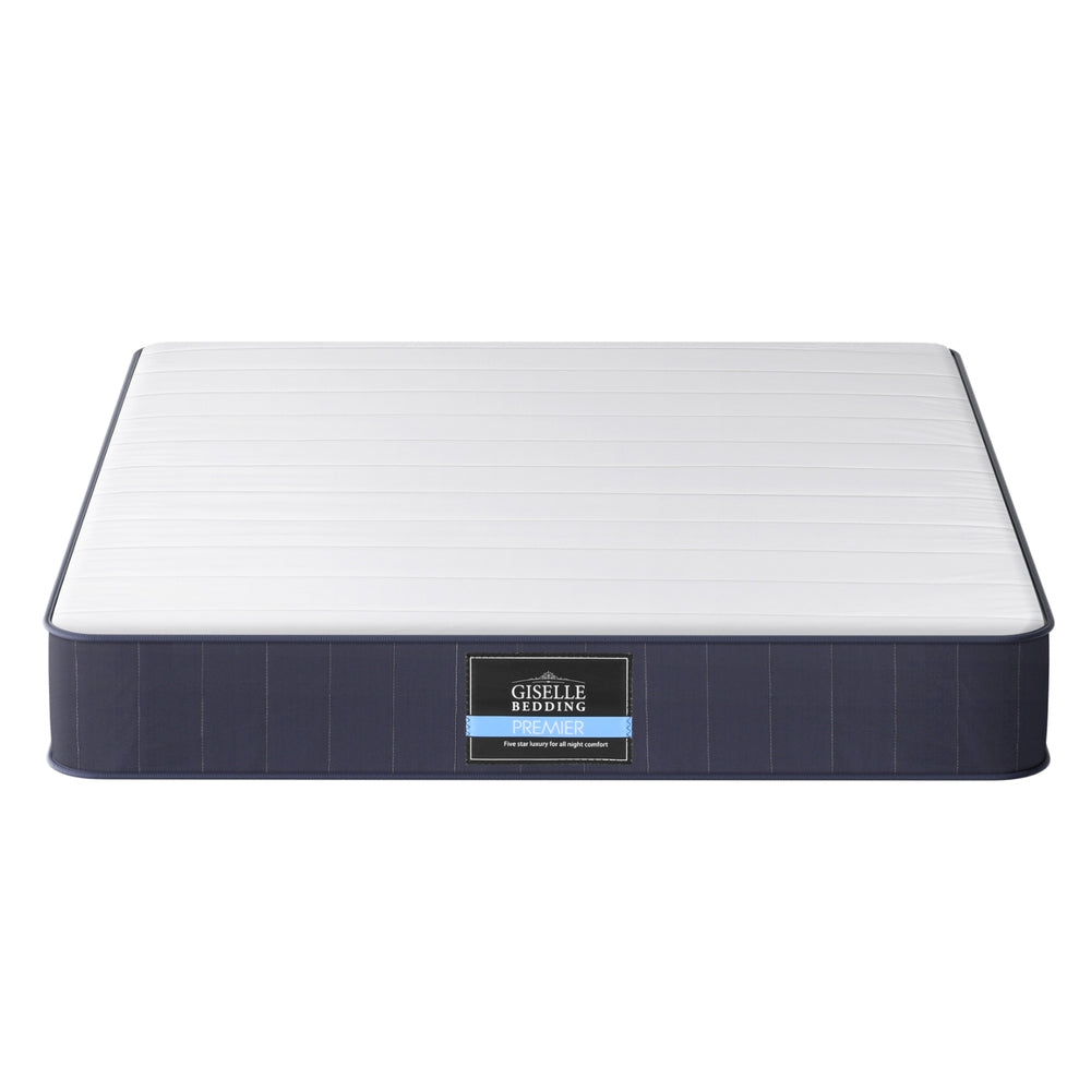 20cm Giselle Mattress Queen Bed Pocket Spring Mattresses-Furniture > Mattresses > Queen Mattress-PEROZ Accessories