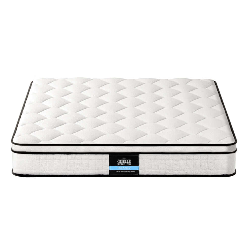 22cm Giselle Mattress Queen Size-Furniture > Mattresses > Queen Mattress-PEROZ Accessories