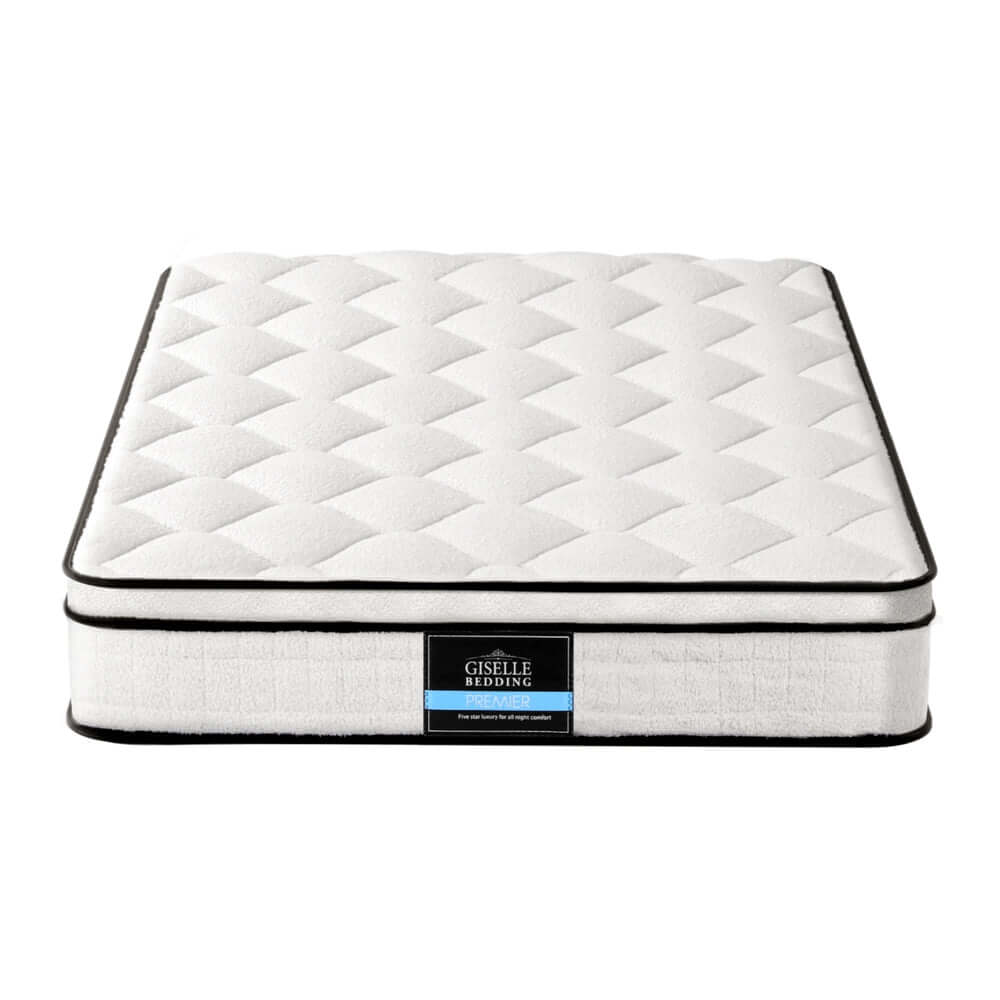 22cm Giselle Mattress Single Size-Furniture > Mattresses > Single Mattress-PEROZ Accessories