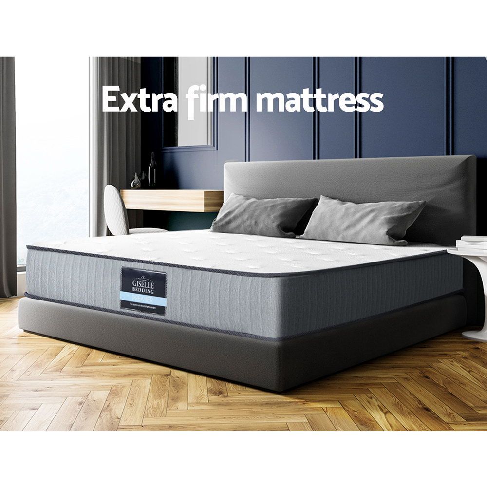 Giselle Bedding 23cm Mattress Extra Firm Queen-Mattresses-PEROZ Accessories