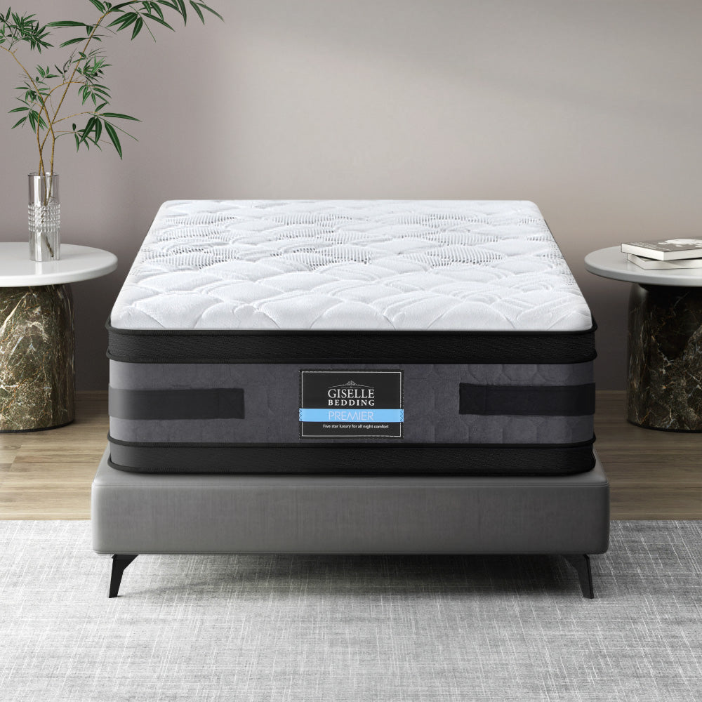 Giselle Bedding 36cm Mattress Cool Gel Memory Foam King Single-Mattresses-PEROZ Accessories