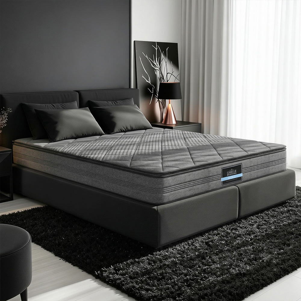 Giselle Bedding 18cm Mattress Pillow Top Queen-Mattresses-PEROZ Accessories