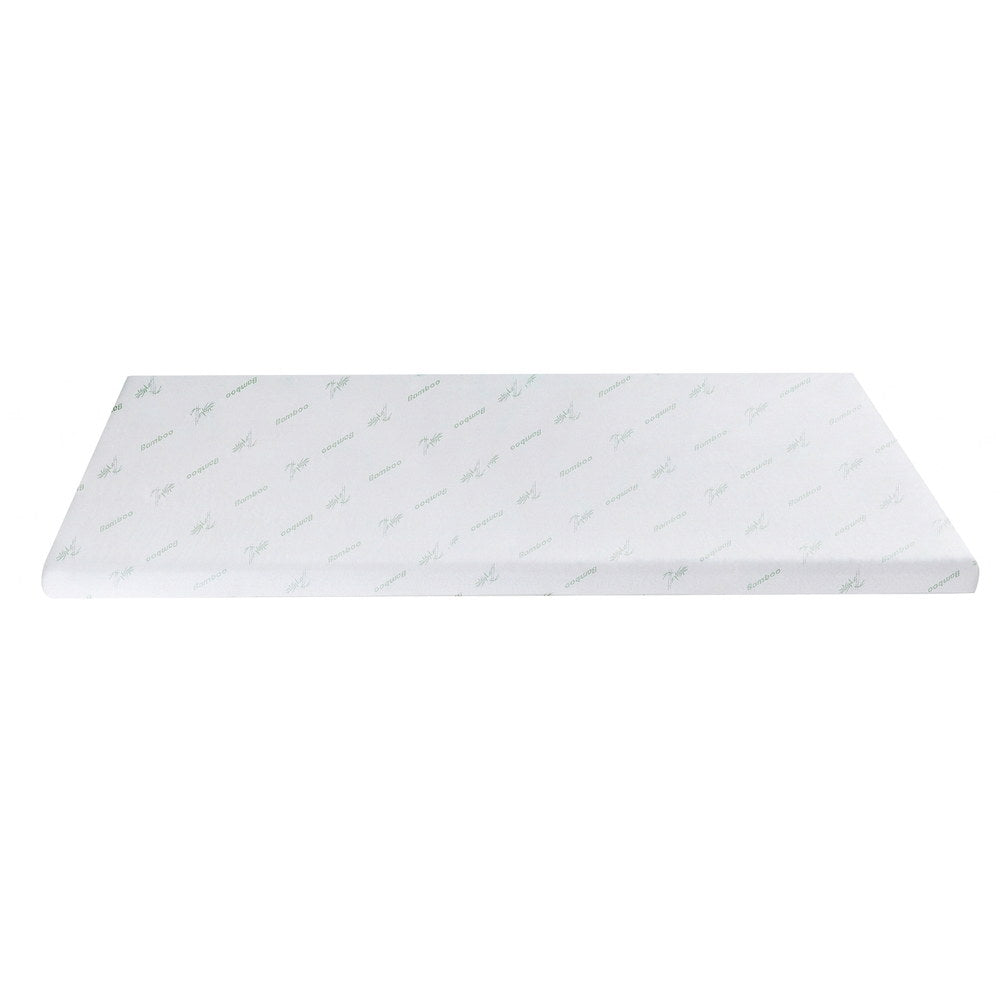 Giselle Bedding 8cm Memory Foam Mattress Topper 7-Zone Graphite Double-Furniture > Mattresses > Mattress Toppers-PEROZ Accessories